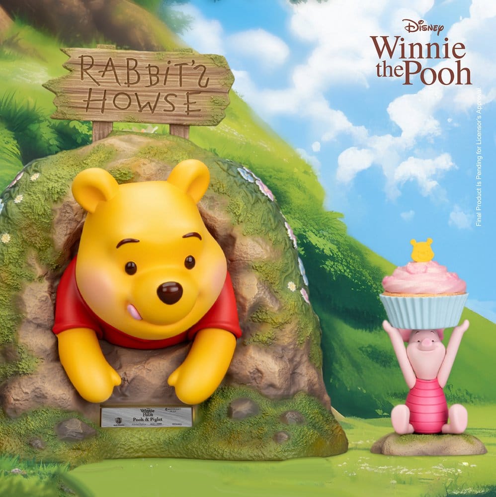 Disney statuette Master Craft Pooh & Piglet 33 cm