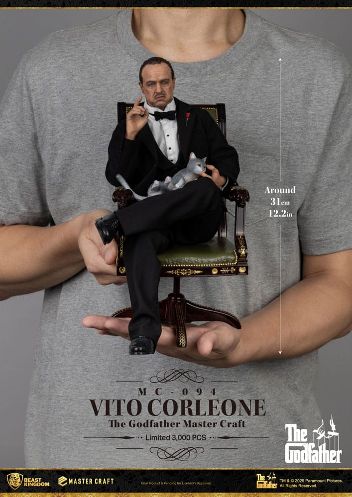 Le Parrain statuette Master Craft Vito Corleone 31 cm
