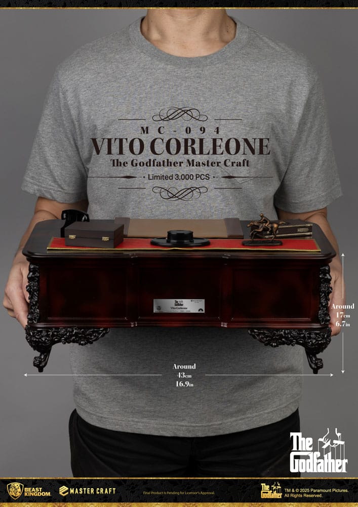 Le Parrain statuette Master Craft Vito Corleone 31 cm