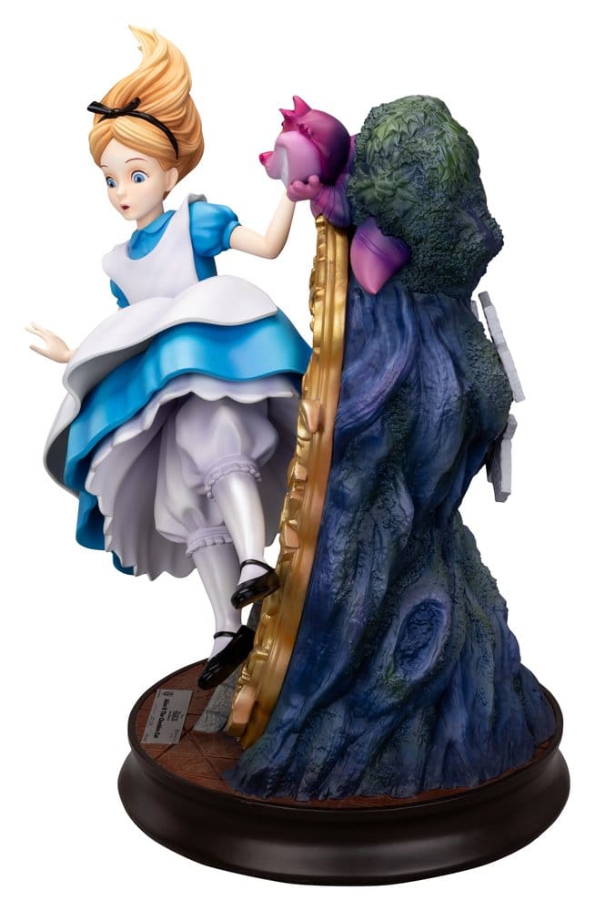 Alice au pays des merveilles Master Craft Statue Alice & The Cheshire Cat 40 cm