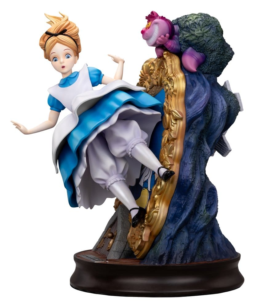 Alice au pays des merveilles Master Craft Statue Alice & The Cheshire Cat 40 cm