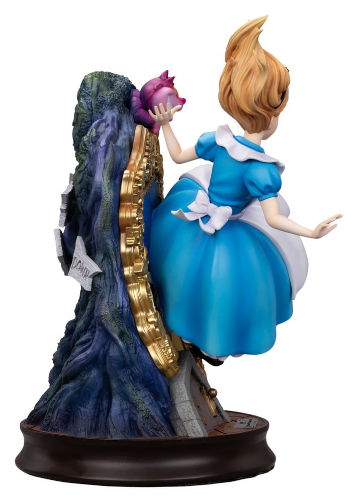 Alice au pays des merveilles Master Craft Statue Alice & The Cheshire Cat 40 cm