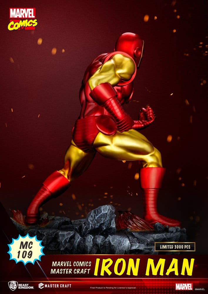 Marvel Comics statuette Master Craft Iron Man 29 cm
