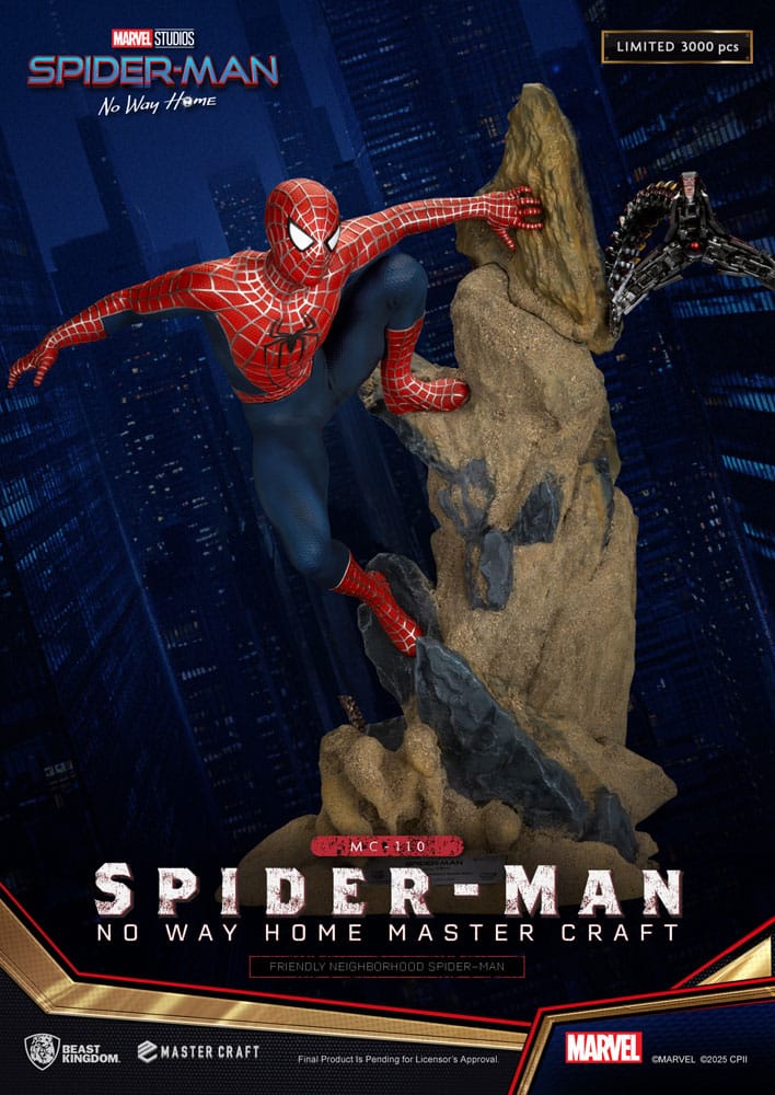 Spider-Man: No Way Homestatuette Master Craft Friendly Neighborhood Spider-Man 36 cm
