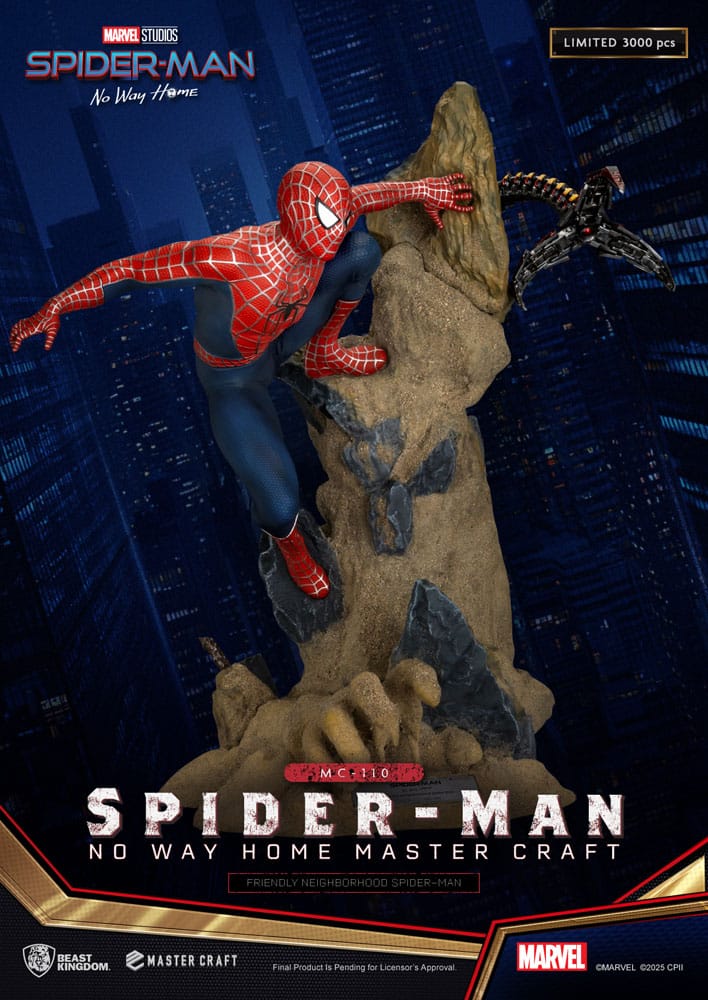 Spider-Man: No Way Homestatuette Master Craft Friendly Neighborhood Spider-Man 36 cm