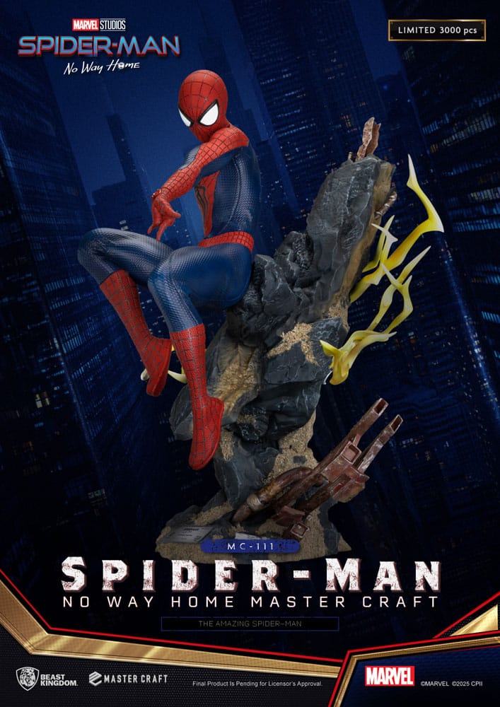 Spider-Man: No Way Homestatuette Master Craft The Amazing Spider-Man 35 cm