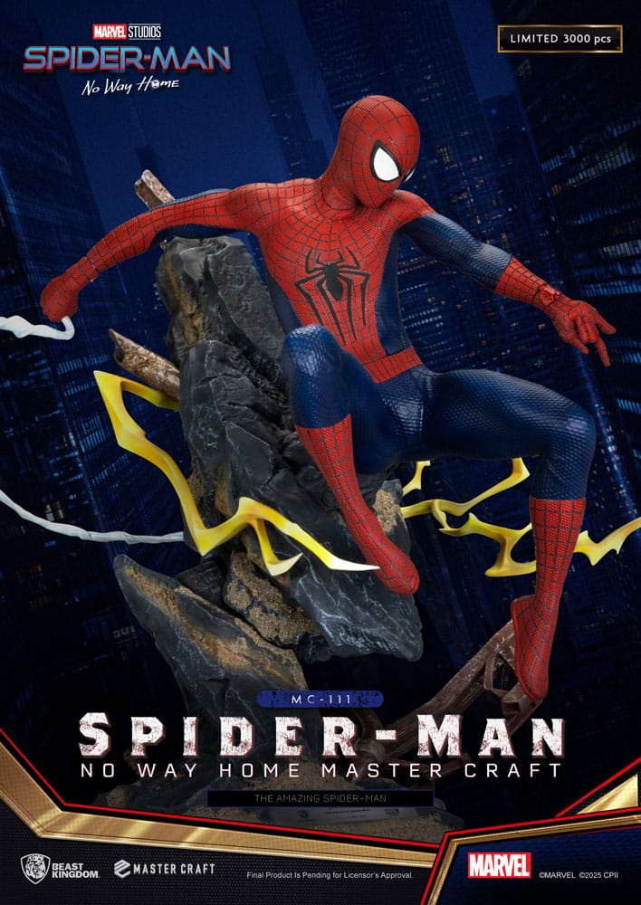 Spider-Man: No Way Homestatuette Master Craft The Amazing Spider-Man 35 cm