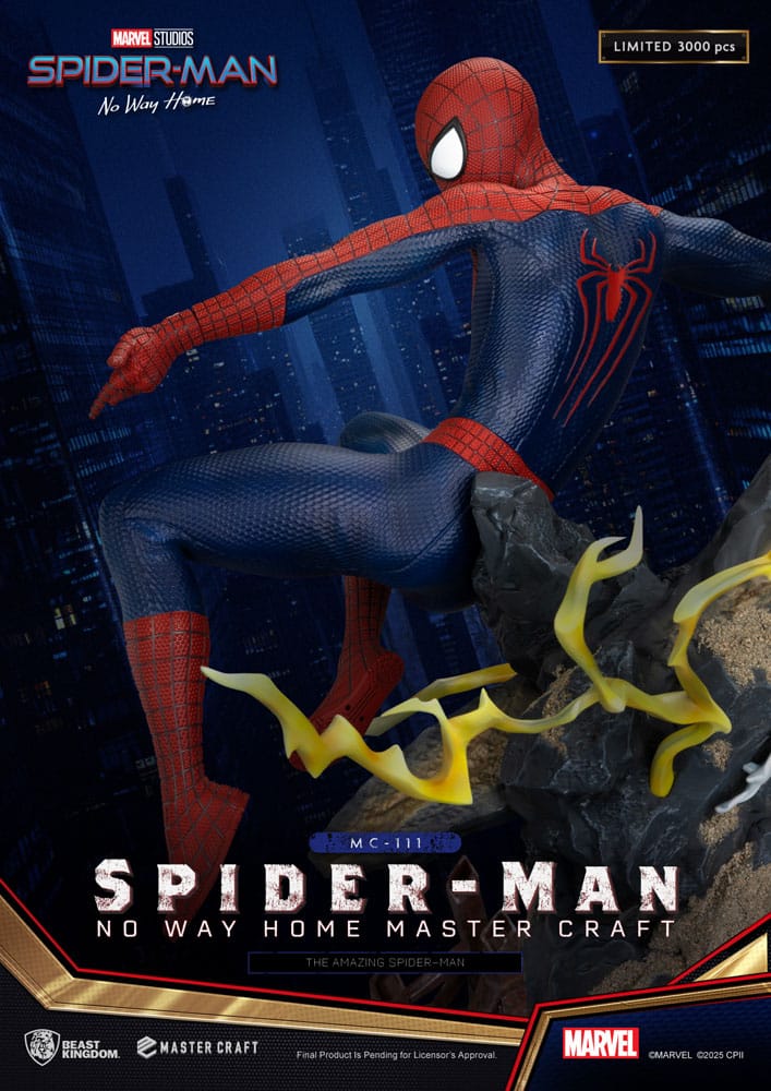 Spider-Man: No Way Homestatuette Master Craft The Amazing Spider-Man 35 cm
