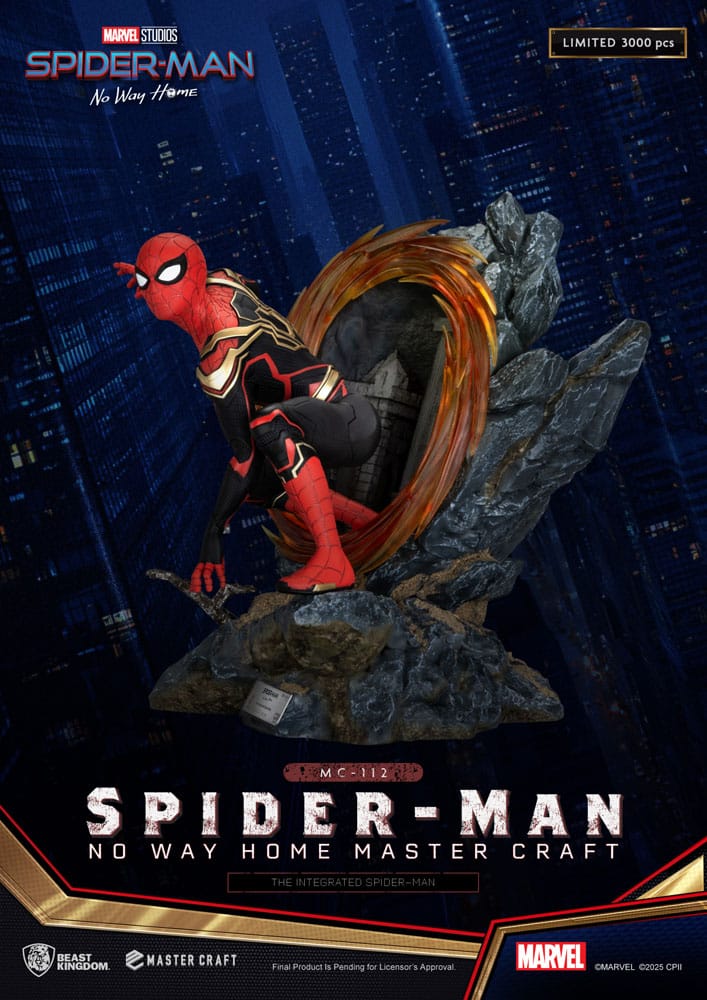 Spider-Man: No Way Homestatuette Master Craft The Integrated Spider-Man 31 cm