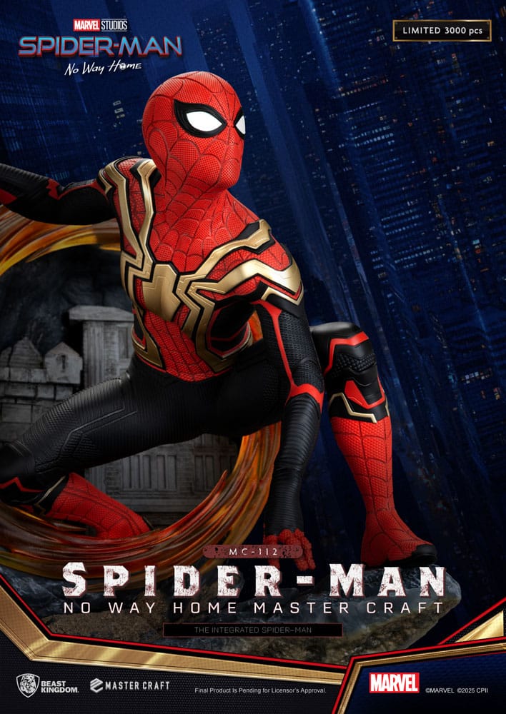 Spider-Man: No Way Homestatuette Master Craft The Integrated Spider-Man 31 cm