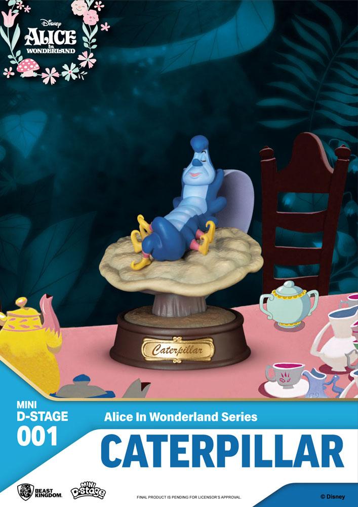 Alice au pays des merveilles pack 6 statuettes Mini Diorama Stage 10 cm