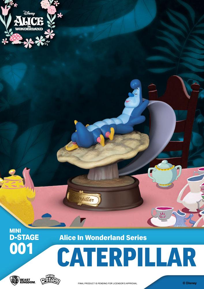 Alice au pays des merveilles pack 6 statuettes Mini Diorama Stage 10 cm