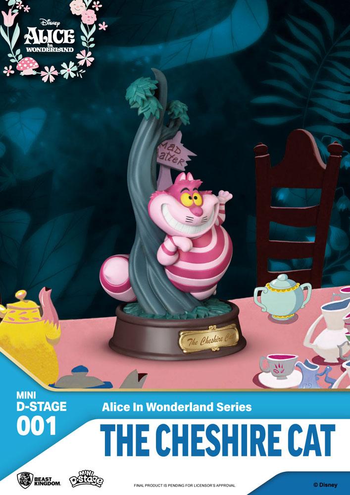 Alice au pays des merveilles pack 6 statuettes Mini Diorama Stage 10 cm