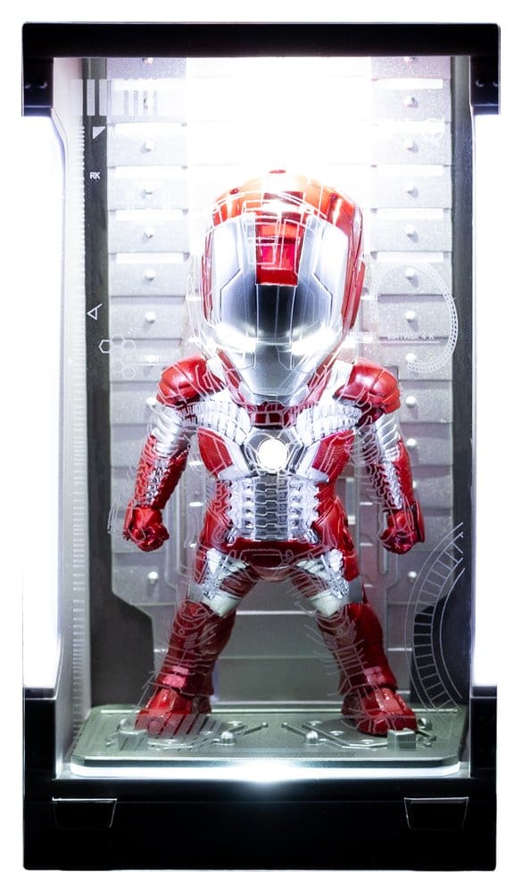 Marvel blind box assortiment Mini Egg Iron Man Hall of Armor figurines mini (6) 8 cm