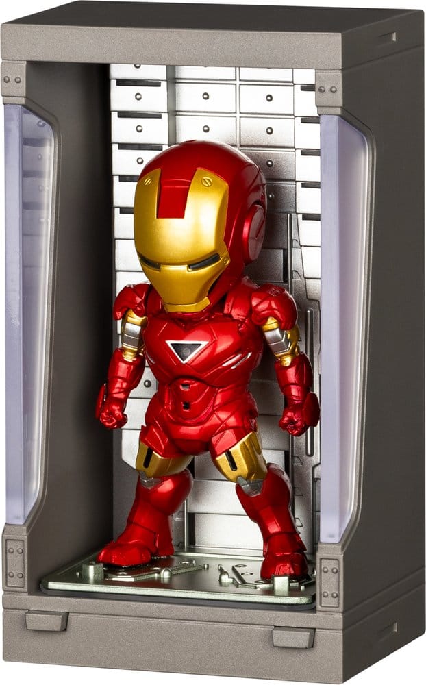 Marvel blind box assortiment Mini Egg Iron Man Hall of Armor figurines mini (6) 8 cm