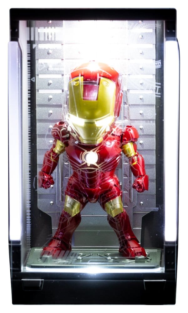 Marvel blind box assortiment Mini Egg Iron Man Hall of Armor figurines mini (6) 8 cm