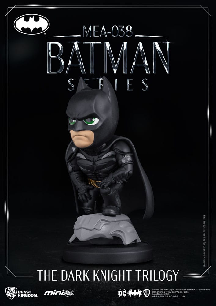 DC Comics figurine Mini Egg Attack The Dark Knight Trilogy Batman 8 cm