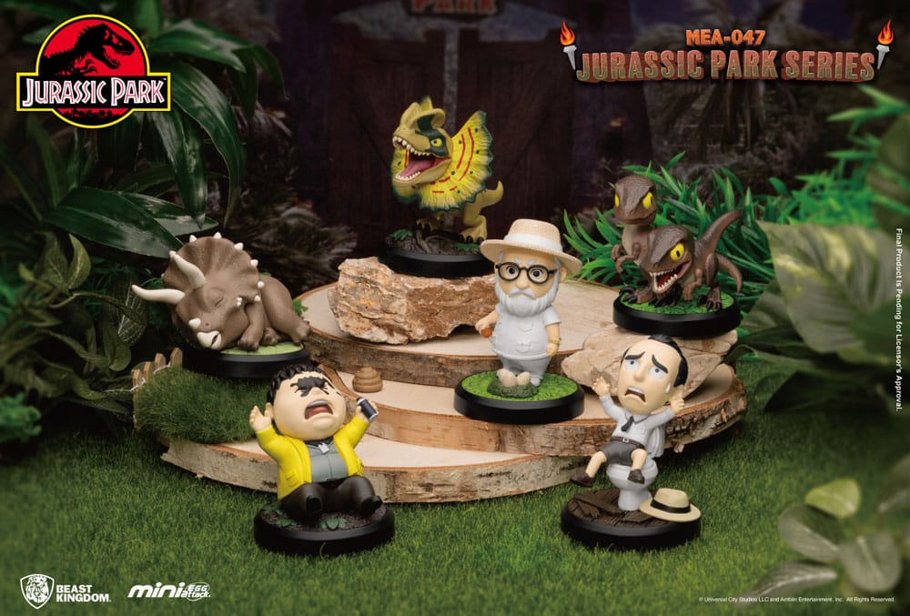 Jurassic Park figurines Mini Egg Attack Jurassic Park Series Set 10 cm