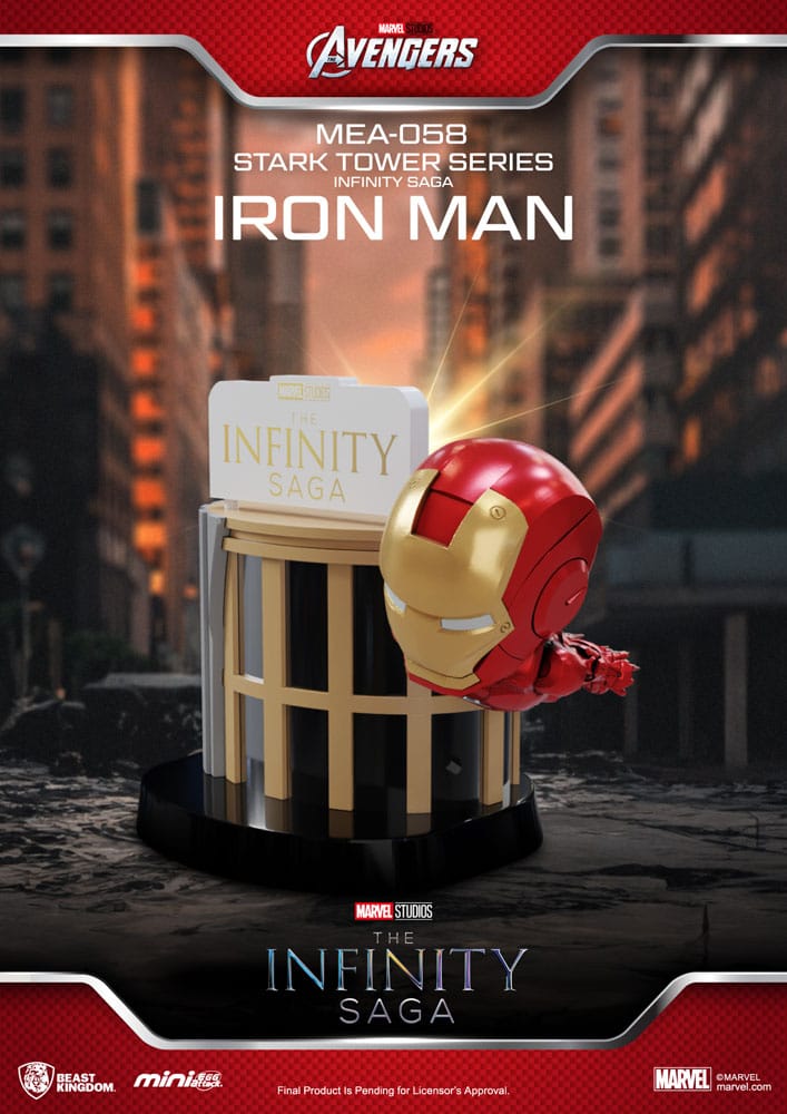 Marvel assortiment figurines Mini Egg Attack The Infinity Saga Stark Tower Series 12 cm (6)