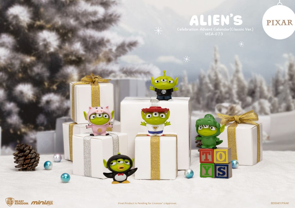 Toy Story calendrier de l'avent Mini Egg Attack Alien's celebration