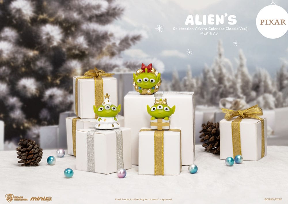 Toy Story calendrier de l'avent Mini Egg Attack Alien's celebration