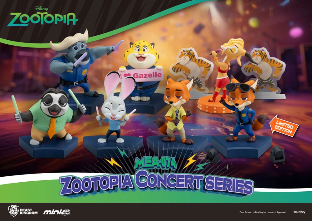 Zootopie assortiment figurines Mini Egg Attack Blind Box Concert Series 8 cm (6)