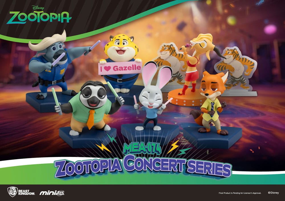 Zootopie assortiment figurines Mini Egg Attack Blind Box Concert Series 8 cm (6)