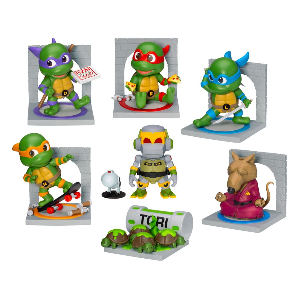Tortues Ninja assortiment figurines Mini Egg Attack Blind Box Series 12 cm (6)