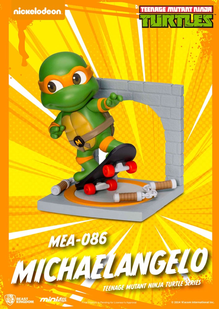 Tortues Ninja assortiment figurines Mini Egg Attack Blind Box Series 12 cm (6)