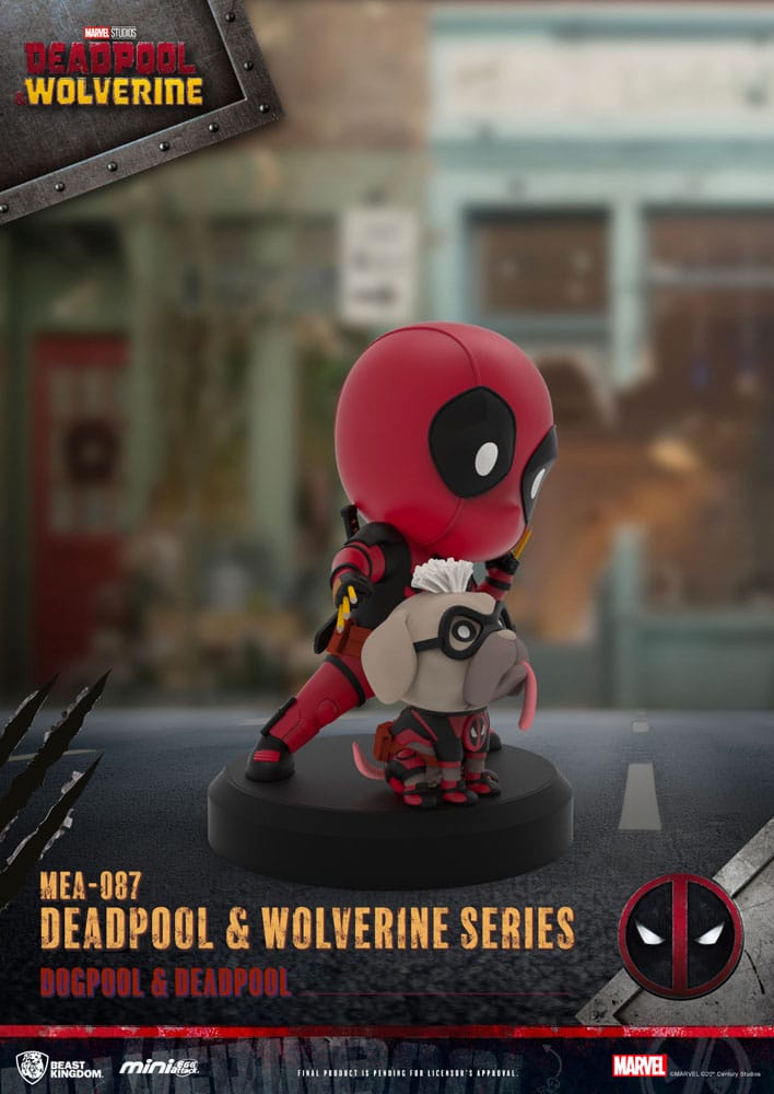 Deadpool 3 figurines Deadpool & Wolverine Series Mini Egg Attack Set 8 cm