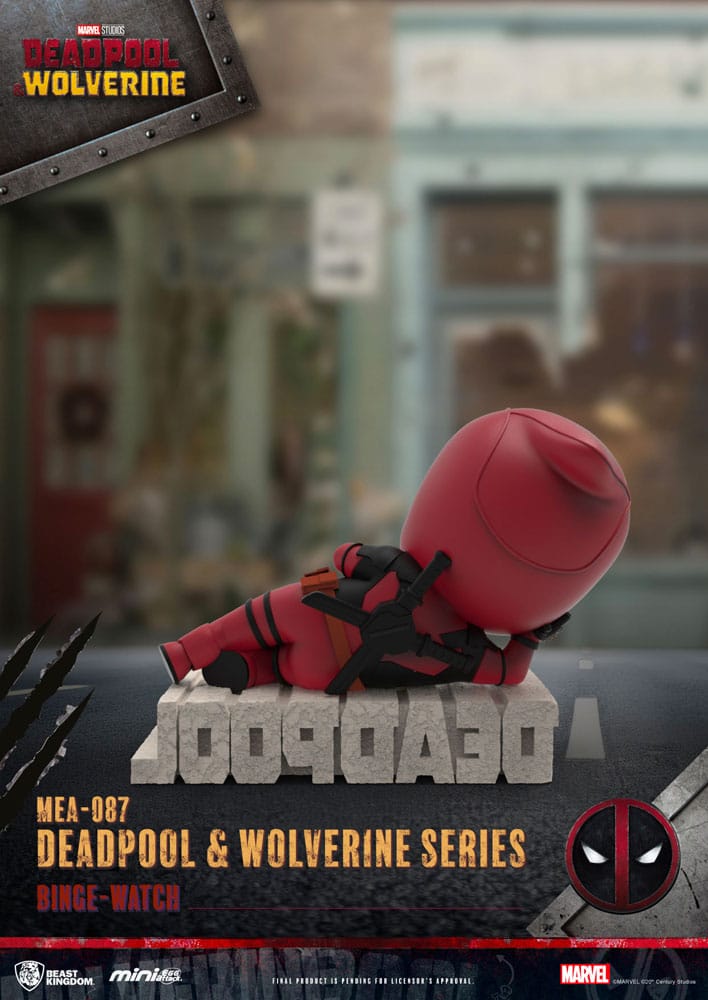 Deadpool 3 figurines Deadpool & Wolverine Series Mini Egg Attack Set 8 cm