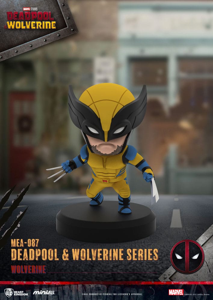 Deadpool 3 figurines Deadpool & Wolverine Series Mini Egg Attack Set 8 cm