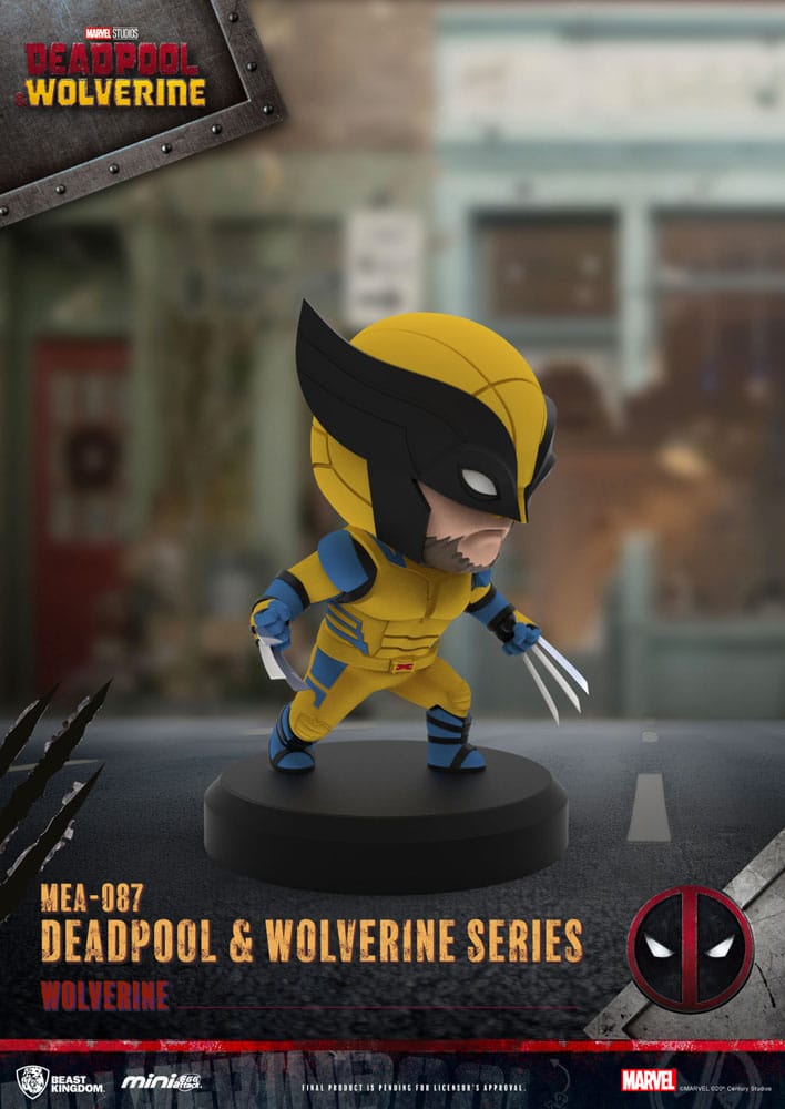 Deadpool 3 figurines Deadpool & Wolverine Series Mini Egg Attack Set 8 cm