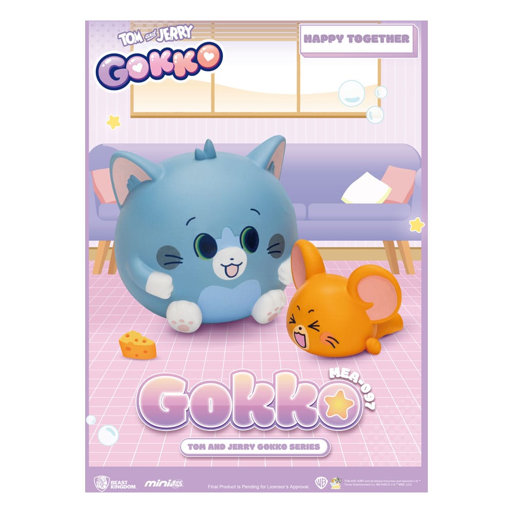 Tom & Jerry Gokko Series Figurines Blind Box (6)