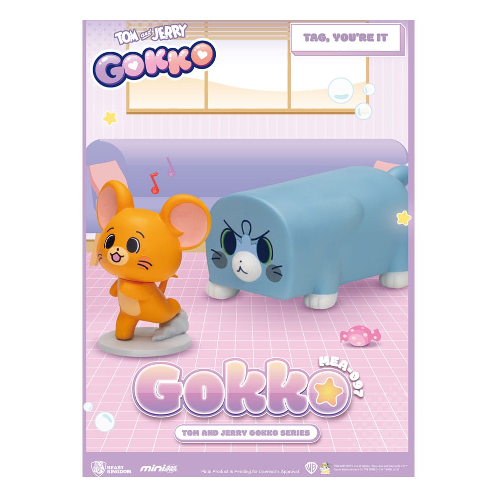 Tom & Jerry Gokko Series Figurines Blind Box (6)