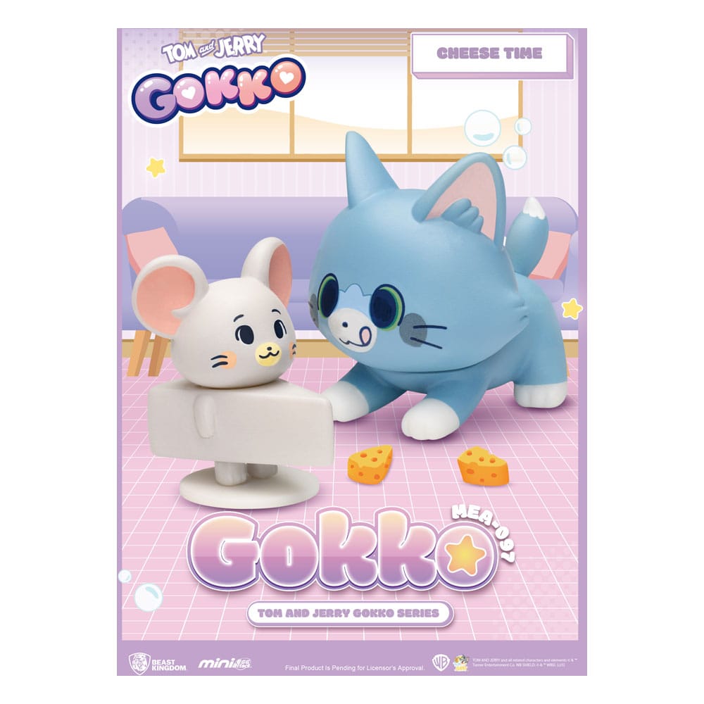 Tom & Jerry Gokko Series Figurines Blind Box (6)
