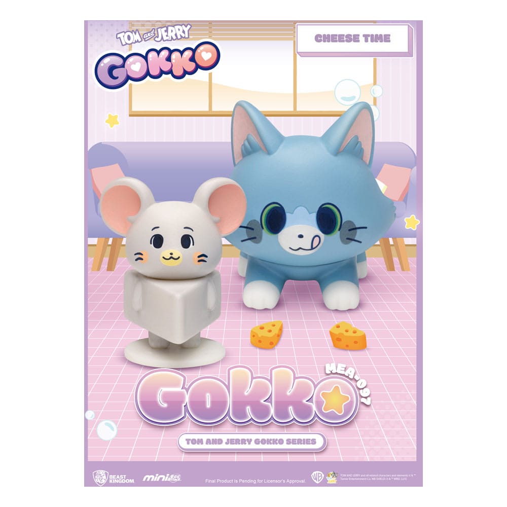 Tom & Jerry Gokko Series Figurines Blind Box (6)