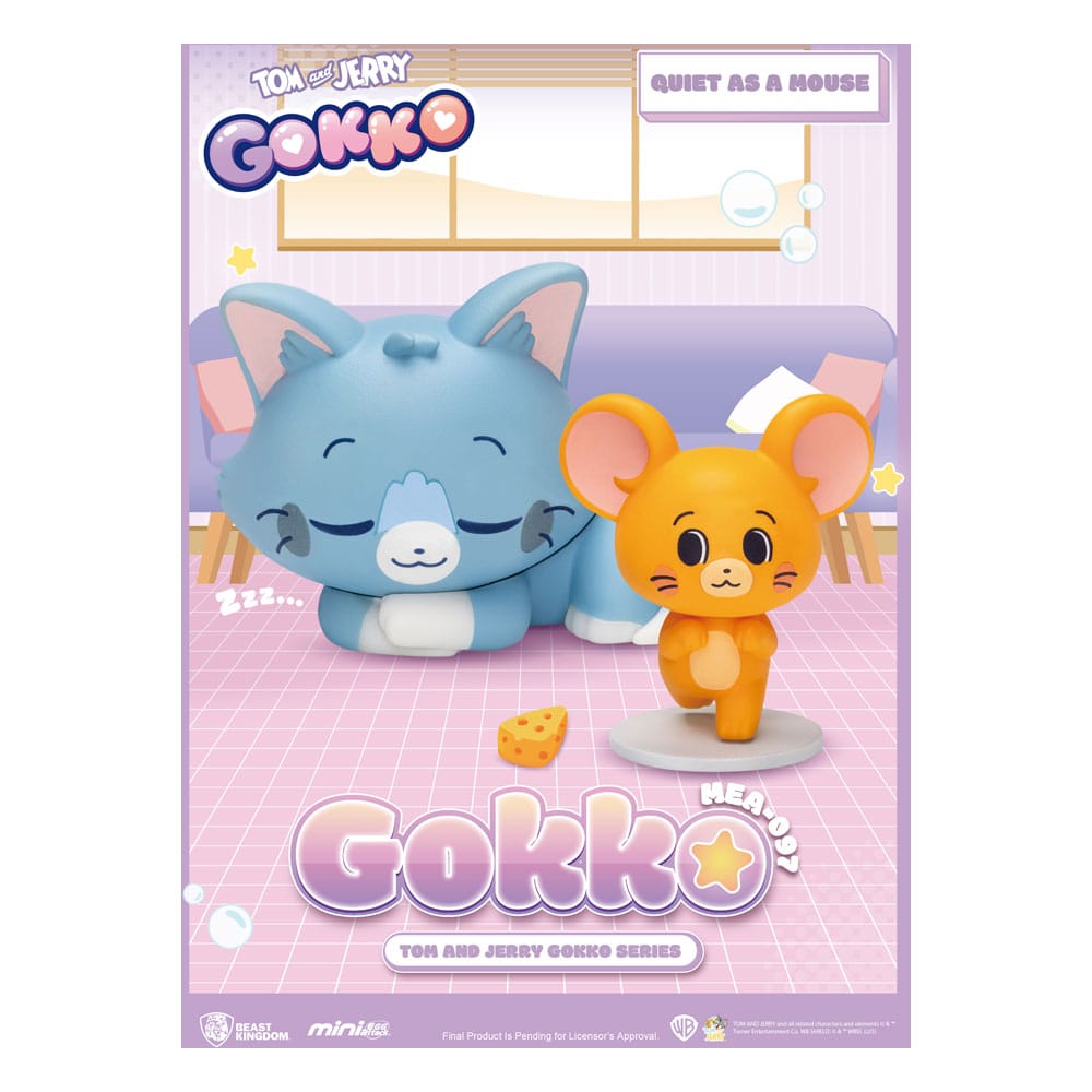 Tom & Jerry Gokko Series Figurines Blind Box (6)