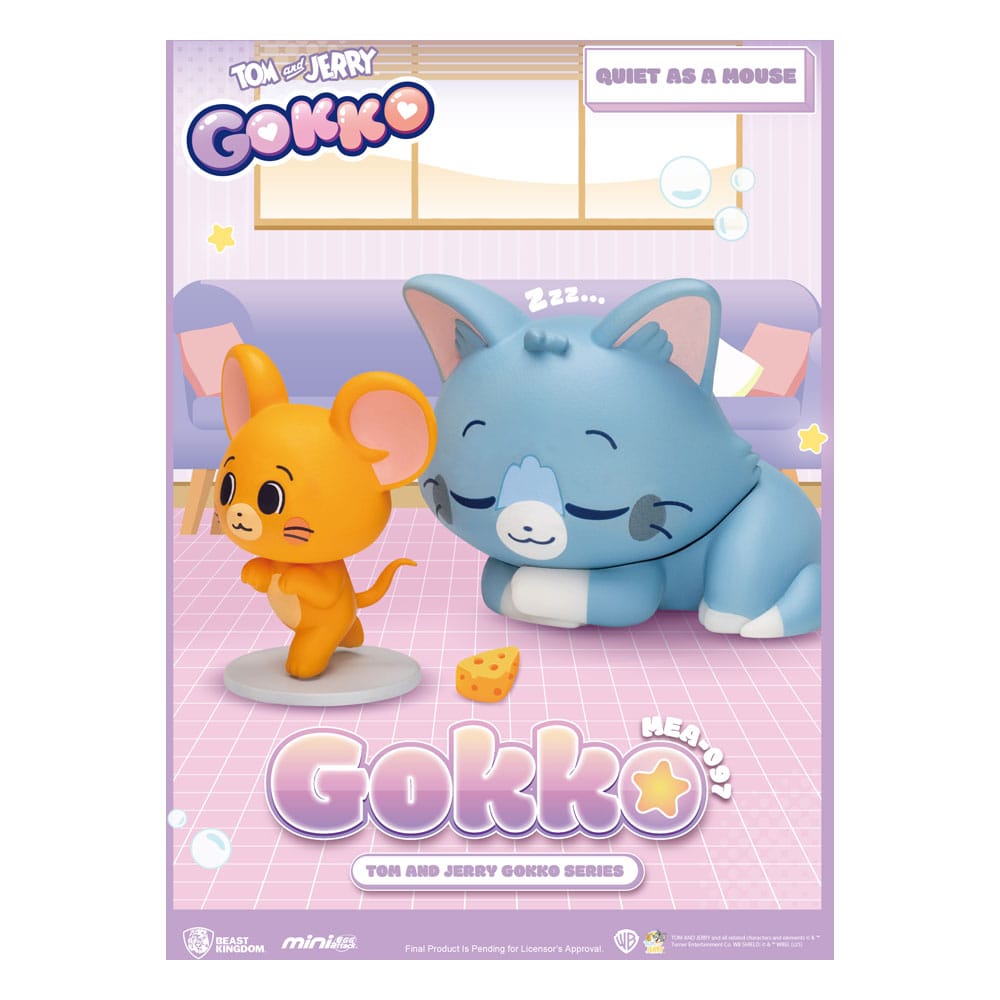 Tom & Jerry Gokko Series Figurines Blind Box (6)