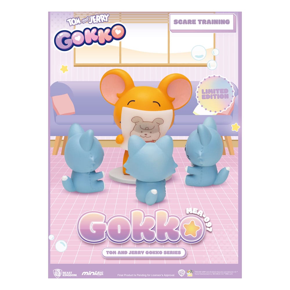 Tom & Jerry Gokko Series Figurines Blind Box (6)