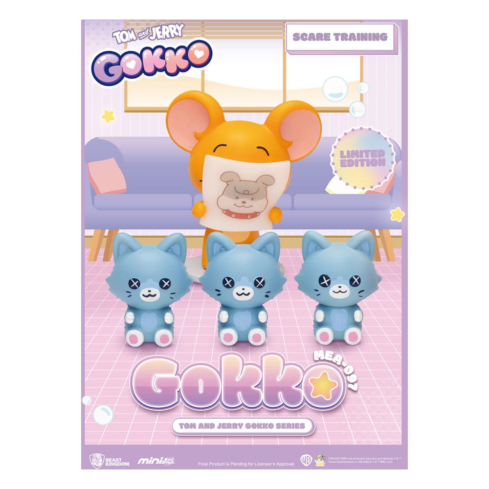 Tom & Jerry Gokko Series Figurines Blind Box (6)