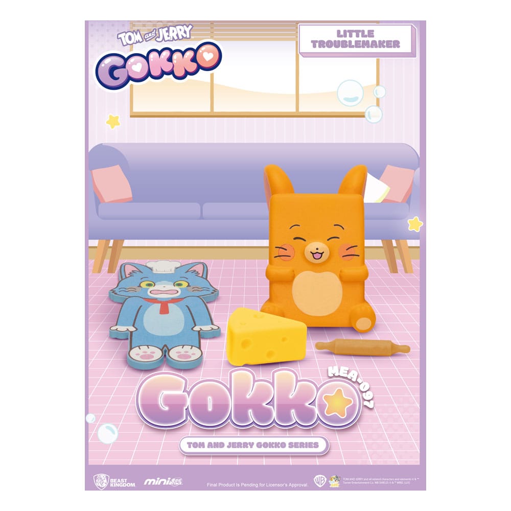 Tom & Jerry Gokko Series Figurines Blind Box (6)
