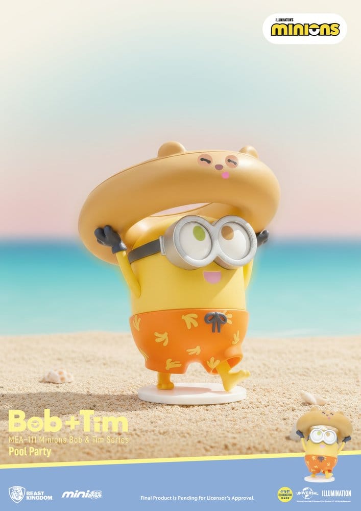 Minions assortiment figurines Mini Egg Attack Blind Box Minions bob & tim series 9 cm (6)