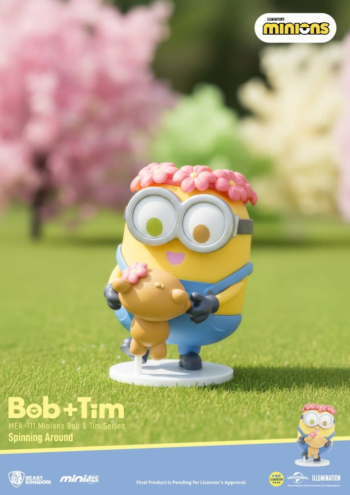 Minions assortiment figurines Mini Egg Attack Blind Box Minions bob & tim series 9 cm (6)