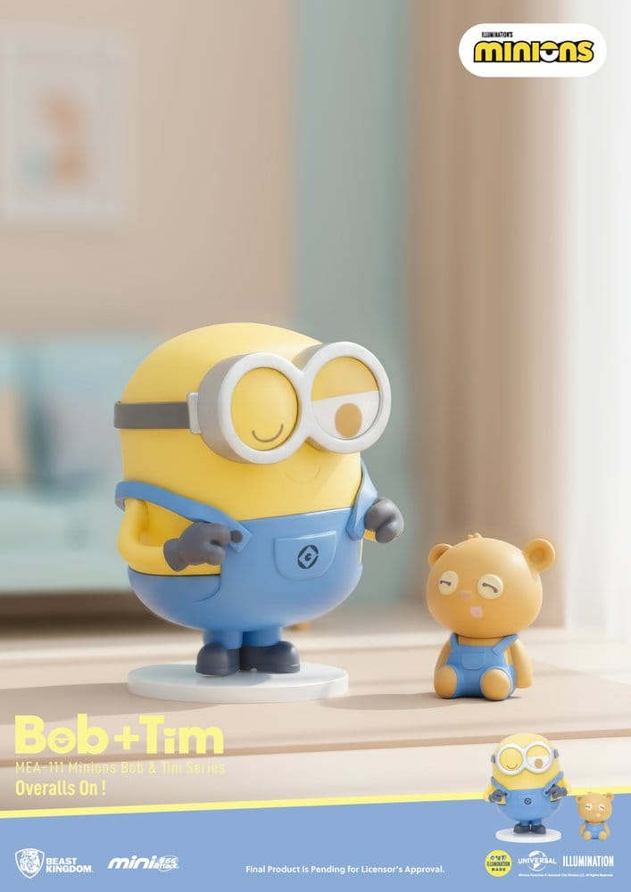 Minions assortiment figurines Mini Egg Attack Blind Box Minions bob & tim series 9 cm (6)