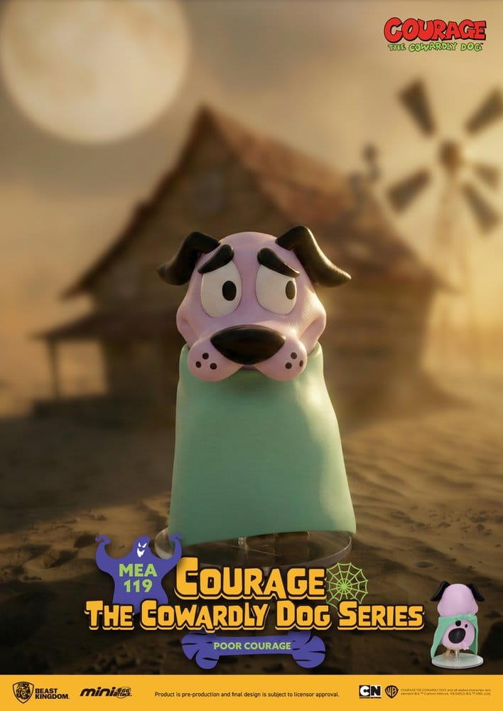 Courage, le chien froussard Mini Egg Attack blind box figurines assortiment 8 cm (6)