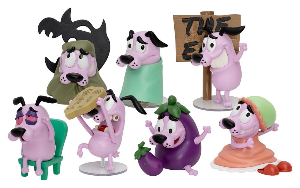 Courage, le chien froussard Mini Egg Attack blind box figurines assortiment 8 cm (6)