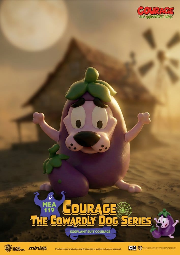 Courage, le chien froussard Mini Egg Attack blind box figurines assortiment 8 cm (6)