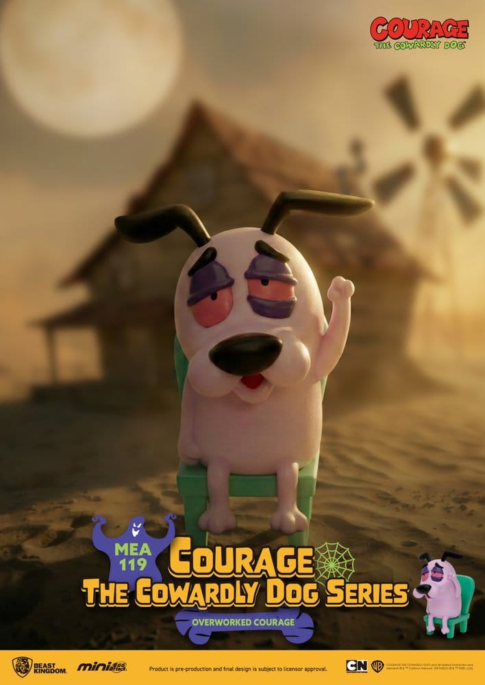 Courage, le chien froussard Mini Egg Attack blind box figurines assortiment 8 cm (6)