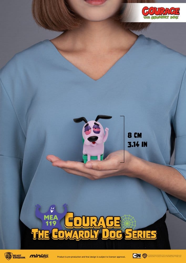 Courage, le chien froussard Mini Egg Attack blind box figurines assortiment 8 cm (6)